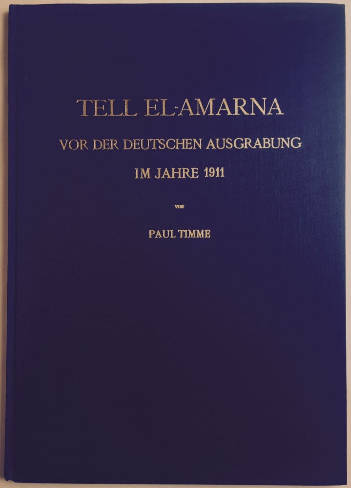 Item #M2812d Tell el-Amarna vor der deutschen Ausgrabung im Jahre 1911. TIMME Paul.[newline]M2812d.jpg