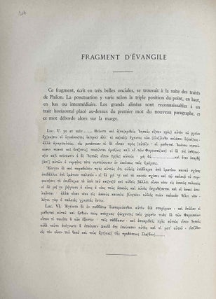 Le Papyrus mathématique d'Akhmîm - Fragments du texte grec du Livre d'Enoch et de quelques écrits attribués à Saint Pierre - Deux traités de Philon, publiés d'après un papyrus du VIe siècle trouvé à Louxor - L'Evangile et l'Apocalypse de Pierre. Le Texte Grec du Livre D’Enoch.