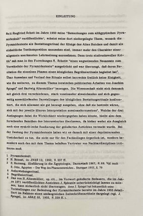 Die Bedeutung der Pyramidentexte für den verstorbenen König