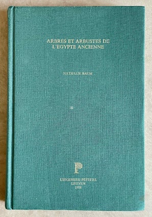 Item #M2839c Arbres et arbustes de l'Égypte ancienne. la liste de la tombe thébaine...