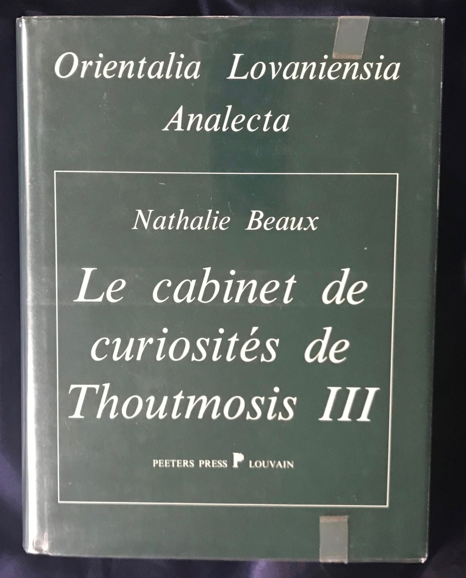 Le cabinet de curiosités de Thoutmosis III. Plantes et animaux du