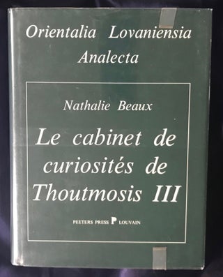 Item #M2842a Le cabinet de curiosités de Thoutmosis III. Plantes et animaux du "Jardin...