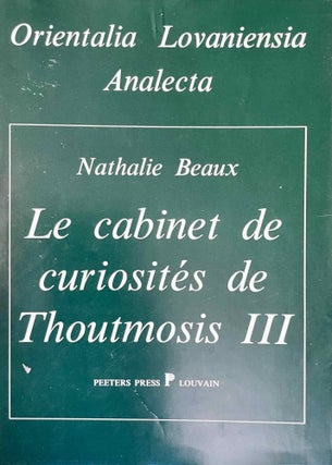 Item #M2842f Le cabinet de curiosités de Thoutmosis III. Plantes et animaux du "Jardin...