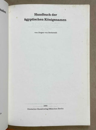 Handbuch der ägyptischen Königsnamen[newline]M2844b-01.jpeg
