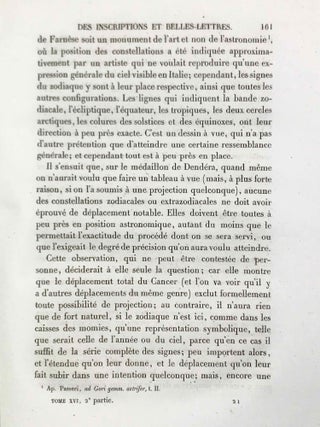 Mémoire sur le Zodiaque circulaire de Denderah + Analyse critique des représentations zodiacales de Dendéra et d'Esné (2 volumes in 1)[newline]M2846c-09.jpeg