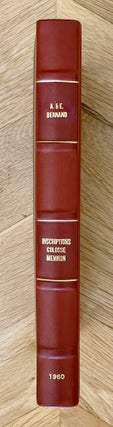 Item #M2855m Les inscriptions grecques et latines du colosse de Memnon. BERNAND André -...