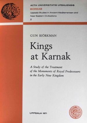 Kings at Karnak, a study of the treatment of the monuments of royal predecessors in the early New Kingdom[newline]M2862d-02.jpg