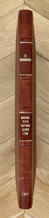 Item #M2880k The Magical texts of papyrus Leiden I 348. BORGHOUTS Joris Frans