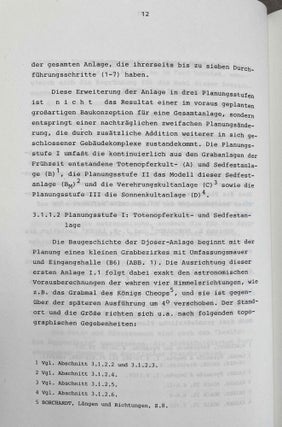 Die Entwicklung der königlichen Grabanlagen des Alten Reiches. Eine strukturelle und historische Analyse altägyptischer Architektur.