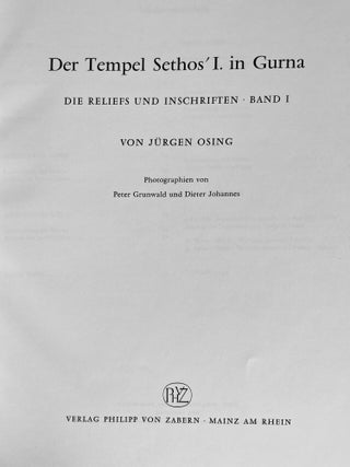Der Tempel Sethos' I. in Qurna. Band I: Die Reliefs und Inschriften [all published][newline]M2896f-01.jpeg