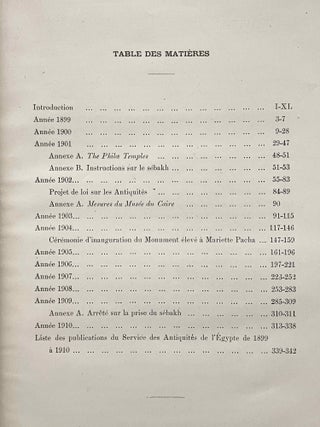 Rapports sur la marche du Service des Antiquit&eacute;s, de 1899 &agrave; 1910[newline]M2906-03.jpeg