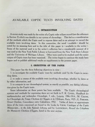 Coptic Studies in honor of Walter Ewing Crum.[newline]M2911e-08.jpeg