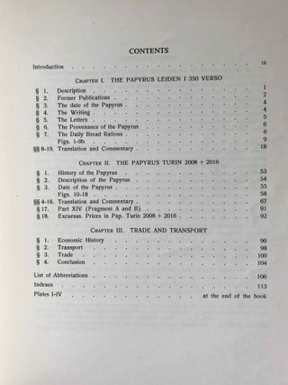 Two ancient Egyptian ship's logs. Papyrus Leiden I 350 verso and Papyrus Turin 2008 + 2016.