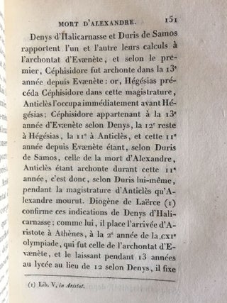 Annales des Lagides, ou chronologie des rois grecs d'Egypte successeurs d'Alexandre le Grand. 2 volumes (complete set)[newline]M2919-11.jpg