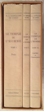 Item #M2932 Le temple de l'homme: Apet du Sud à Louxor. 3 volumes (complete set). SCHWALLER DE...[newline]M2932.jpg