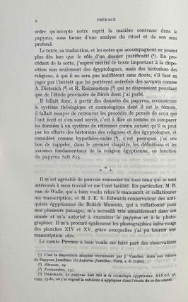 Le papyrus Salt 825 (B. M. 10051), rituel pour la conservation de la vie en Egypte. Fascicles A & B (complete set)[newline]M2936i-04.jpeg