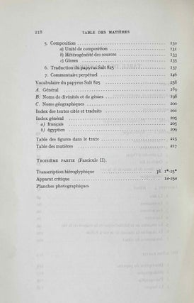 Le papyrus Salt 825 (B. M. 10051), rituel pour la conservation de la vie en Egypte. Fascicles A & B (complete set)[newline]M2936k-08.jpeg