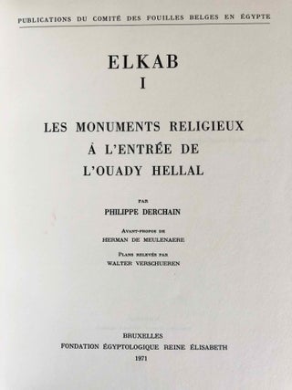 Elkab I. Les monuments religieux à l'entrée de l'Ouady Hellal[newline]M2937b-02.jpg
