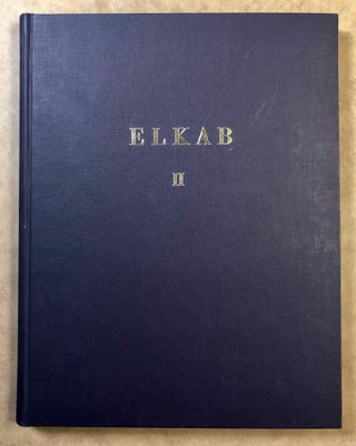 Elkab. Vol. I-VIII. Vol. I: Les monuments religieux à l'entrée de l'Ouady Hellal. Vol. II: L'Elkabien épipaléolithique de la Vallée du Nil égyptien. Vol. III: Les ostraca grecs. Vol. IV: Topographie (2 fascicles). Vol. V: The Naqada III Cemetery. Vol. VI,1 (Text) and VI,2 (Tafeln): Die Felsinschriften des Wadi Hilâl. Vol. VII: Die Barkenkapelle des Königs Sobekhotep III. in Elkab. Vol. VIII: La tombe de Setaou. Set of 8 volumes in 9 parts.
