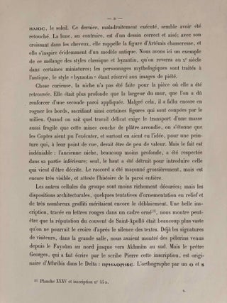 Fouilles exécutées à Baouît. Texte (only)[newline]M2943-13.jpg