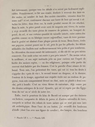 Fouilles exécutées à Baouît. Texte (only)[newline]M2943-17.jpg