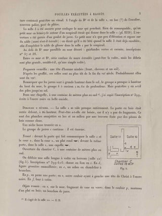 Fouilles exécutées à Baouît. Texte (only)[newline]M2943-21.jpg