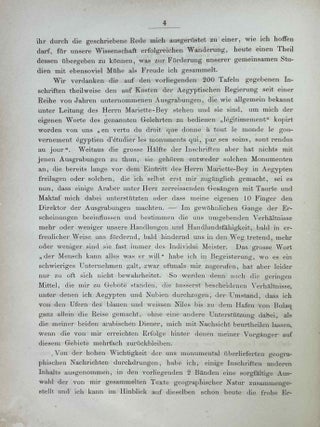 Geographische inschriften alt&auml;gyptischer Denkm&auml;ler. Band I und Band II.[newline]M2947-06.jpeg