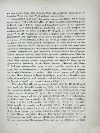 Geographische inschriften alt&auml;gyptischer Denkm&auml;ler. Band I und Band II.[newline]M2947-07.jpeg