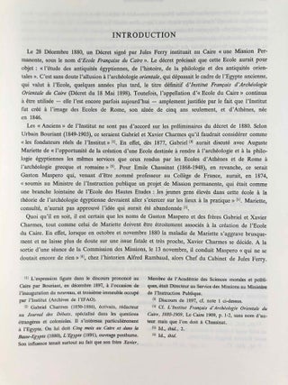 Livre du centenaire de l'Institut Français d'Archéologie Orientale