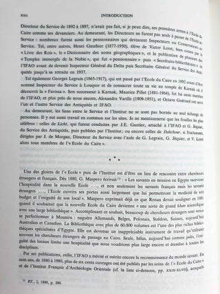 Livre du centenaire de l'Institut Français d'Archéologie Orientale