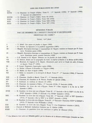 Livre du centenaire de l'Institut Français d'Archéologie Orientale