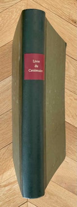 Item #M2953e Livre du centenaire de l'Institut Français d'Archéologie Orientale....