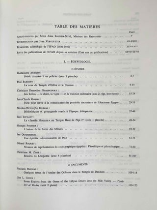 Livre du centenaire de l'Institut Français d'Archéologie Orientale