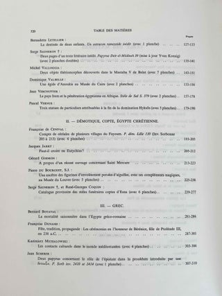 Livre du centenaire de l'Institut Français d'Archéologie Orientale
