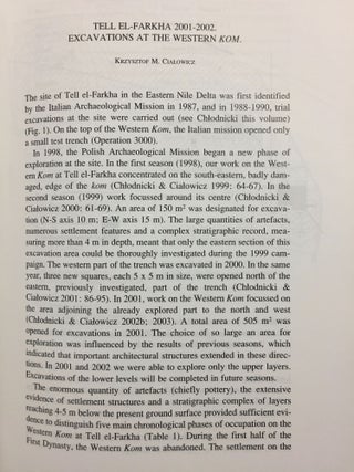 Egypt at its origins. Vol. I: Studies in memory of Barbara Adams.