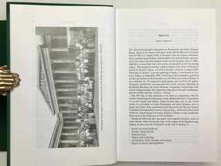 Egypt at its origins. Vol. III: Proceedings of the Third International Conference Origin of the State, Predynastic and Early Dynastic Egypt, London 27th July - 1st August 2008.
