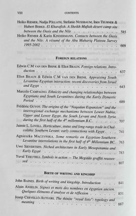 Egypt at its origins. Vol. II.