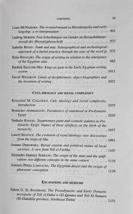 Egypt at its origins. Vol. II.