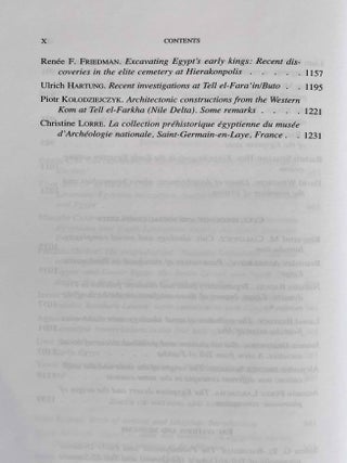 Egypt at its origins. Vol. II.