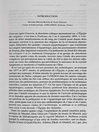 Egypt at its origins. Vol. II.