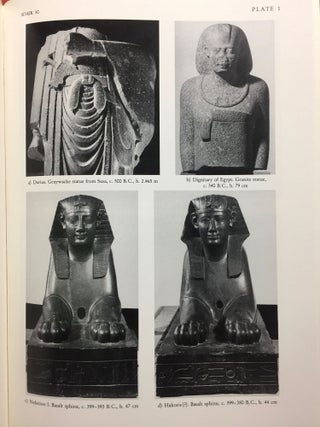 Egyptian royal sculpture of the Late Period 400-246 B.C.