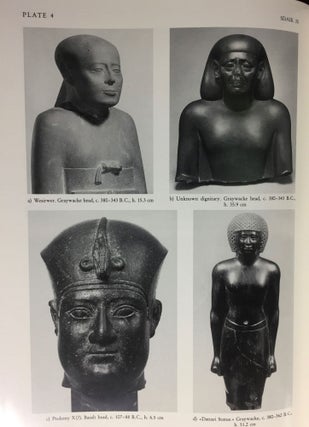 Egyptian royal sculpture of the Late Period 400-246 B.C.