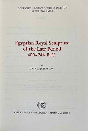 Egyptian royal sculpture of the Late Period 400-246 B.C.[newline]M2960t-01.jpeg