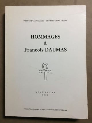 Hommages à François Daumas. Tomes I & II (complete set)[newline]M2961a-01.jpg