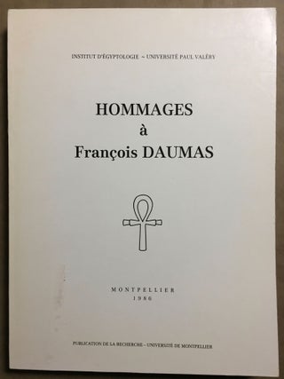 Hommages à François Daumas. Tomes I & II (complete set)[newline]M2961a-13.jpg