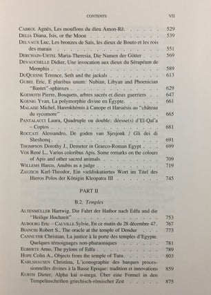 Egyptian religion. The last thousand years. Studies dedicated to the memory of Jan Quaegebeur. Vol. I & II (complete set)[newline]M2964-05.jpg