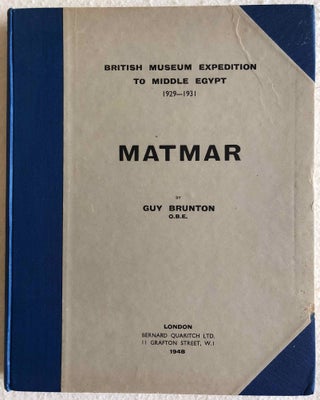 Item #M2977a Matmar. British Museum expedition to Middle Egypt 1929-1931. BRUNTON Guy[newline]M2977a.jpg