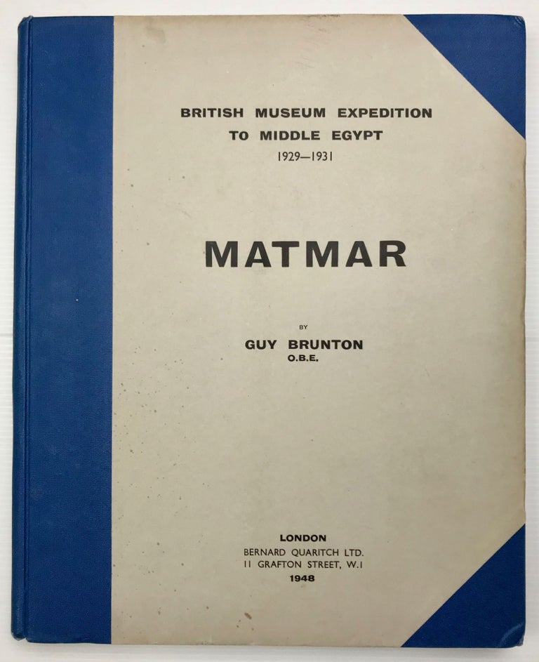 Item #M2977b Matmar. British Museum expedition to Middle Egypt 1929-1931. BRUNTON Guy.[newline]M2977b.jpg