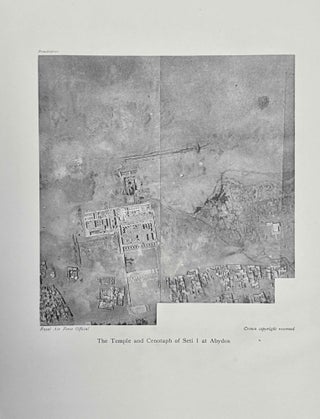 The cenotaph of Seti I at Abydos. Vol. I: Text. Vol. II: Plates (complete set)