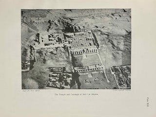 The cenotaph of Seti I at Abydos. Vol. I: Text. Vol. II: Plates (complete set)